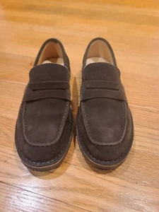 Astroflex Suede Brown Loafers sz 41 Italy - Picture 1 of 5