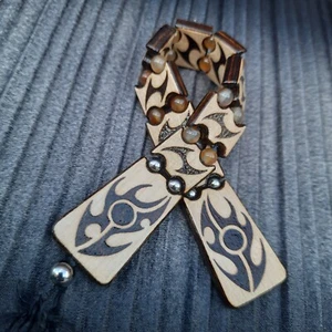 Chetki wood "Tribal" handmade rosary, anti-stress meditation tzbex (SCU: 240804) - Picture 1 of 10