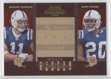 2007 Playoff Contenders Draft Class Anthony Gonzalez Dante Hughes Rookie RC