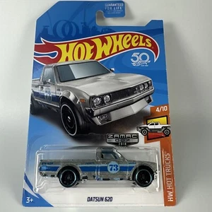 2018 Hot Wheels Datsun 620 Walmart Exclusive Zamac Hot Trucks 50th i1 - Picture 1 of 12