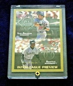 Topps #479 Griffey & Piazza Intertleague 1998 vista previa SD desde 98' (BB-191) - Imagen 1 de 2