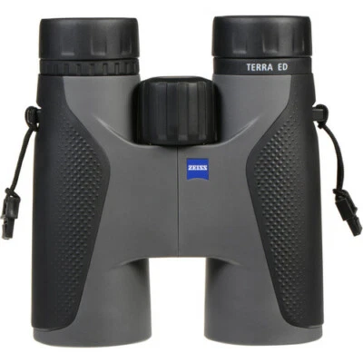 Carl Zeiss 10 x 42 Terra ED Binoculars - Grey & Black (UK Stock) BNIB        NEW - Image 1 of 4