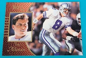 1996 Select #1 Troy Aikman Dallas Cowboys FOOTBALL Card H7 - Picture 1 of 2