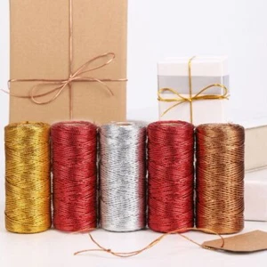 Gift Packaging Thread Gift Ornament Rope Invitation Card Tag Rope Cord - Picture 1 of 14