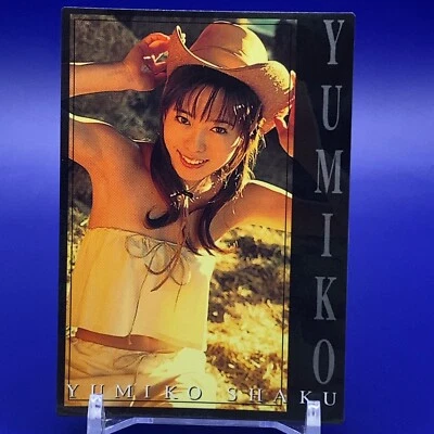 Yumiko Shaku Japanese Gravure Idol Trading Card No.68 Made In Japan F/S - Image 1 of 4