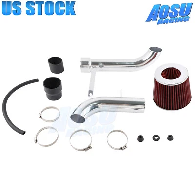 For Chevy S-10 GMC Sonoma 2.2L L4 1998-2003 Cold Air Intake Kit + Red Filter USA - Изображение 1 из 4