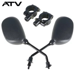 Espejos retrovisores laterales con extremo de manillar de 22 mm para scooter ATV 7/8" - Imagen 1 de 6