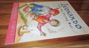 LEONARDO & the Flying Boy ~ Laurence Anholt.  SOFTcover  UNread!  HERE in MELB - Bild 1 von 12