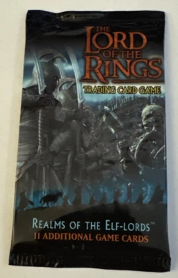 LOTR * Realms of the Elf-Lords * Booster Pack - Lord of the Rings TCG New Sealed - Image 1 of 2