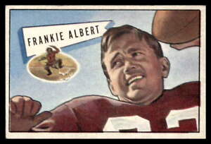 1952 Bowman Small #5 Frankie Albert San Francisco 49ers EX-EXMINT