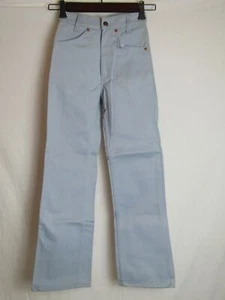 Vintage Levi's Saddleback Boys Light Blue Boot Jeans Sz 10 w/TAGS MB606 - Picture 1 of 3