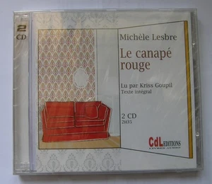 MICHELE LESBRE (2CD) LE CANAPE ROUGE - KRISS GOUPIL - NEUF SCELLE - Picture 1 of 2