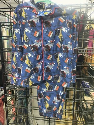 Boys Pj' Set, New With Tags, Brand Joe Boxer, Size XS 4/5, Shred Zone - Image 1 of 4