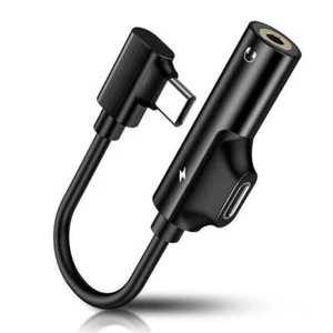 USB-C Typ-C Zu 3,5mm Jack AUX Kopfhörer Audio Splitter Adapter Kabel - Zdjęcie 1 z 27