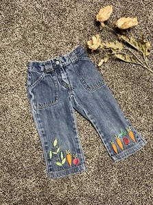Vintage Gymboree 2004 grown with love jean capris size 4 - Picture 1 of 1