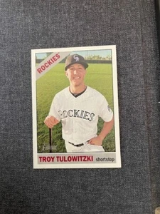 2015 Topps Heritage Troy Tulowitzki #453 Short Print - Picture 1 of 2