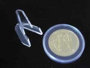 25 x ESTUCHES/SOPORTE DE MONEDAS POTF STAR WARS con CABALLETE/SOPORTE - Imagen 1 de 6