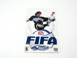 Playstation 2 PS2 - FIFA 2001 - Repuesto Manual Original solamente - Imagen 1 de 2