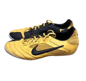 Nike 5 Elastico Pro IC Indoor Soccer Shoes Mens 7.5 Yellow Black 415121-701 - Picture 1 of 6