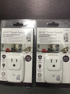 2 Lowes Iris Wi-Fi Smart Switch Plug Control “parts Only” - Picture 1 of 2