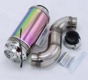 NUEVO Filtro de aire colorido scooter modificado con filtro de aire de luz LED GY6 - Imagen 1 de 1