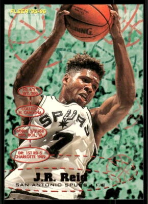 1995-96 Fleer #171 J.R. Reid - Image 1 of 2
