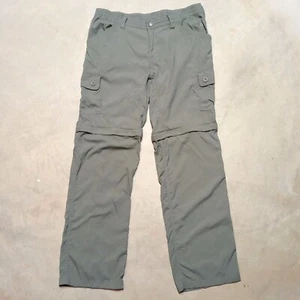Pantalones con cremallera North Face convertibles ligeros para mujer senderismo camping talla 12 - Imagen 1 de 12