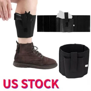Tactical Concealed Ankle Holster Drop Leg gun Holder For Pistol Hidden Carry USA - Picture 1 of 14
