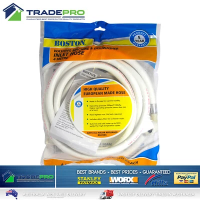 Boston® Universal 4m Washing Machine & Dishwasher Inlet Hose Hot and Cold Water - image 1 of 4