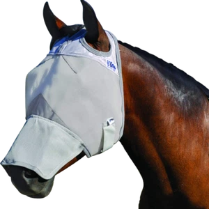 Cashel Crusader Fly Mask - Long Nose without Ears - Picture 1 of 1