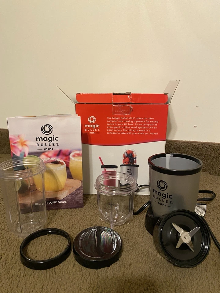 Magic Bullet Mini, Ultra, Tested, Gently Used, Original Box With Accessories - Image 1 of 4