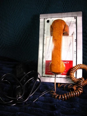 Spirit Halloween Madison Scare Park Uso de Emergencia Teléfono Funcionando (Leer Desc) VIDEO Foto 1 de 4