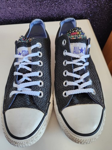 Sneakers basse Converse All Star donna UK 5 nere multilingua