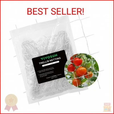VIVOSUN Heavy-duty Polyester Plant Trellis Netting 5 x 15ft, 1 Pack - Image 1 of 2