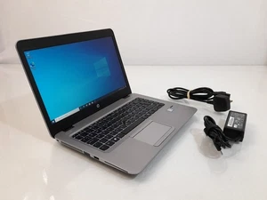 HP EliteBook 840 G4 14 in Laptop i5-7200U 2.5 GHz 8GB 256 GB NVMe SSD Win 10 Pro - Afbeelding 1 van 10