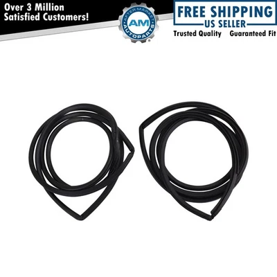 Door Weatherstrip Seal Kit Fits 2007-2021 Toyota Tundra - Image 1 of 4