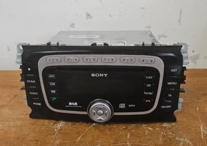 FORD SONY DAB RADIO STEREO CD PLAYER HEAD UNIT CD3XX CDI ISLAND GGDS CDX-FS34XLE - Picture 1 of 24
