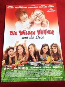 Die Wilden Hühner und die Liebe Kinoplakat Poster A1, Veronica Ferres, Fürmann - Bild 1 von 1