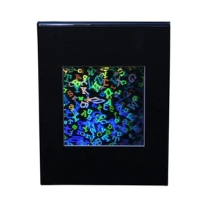 SOPORTE DE ESCRITORIO HOLOGRAMA letras 3D, película tipo relieve coleccionable - Imagen 1 de 7