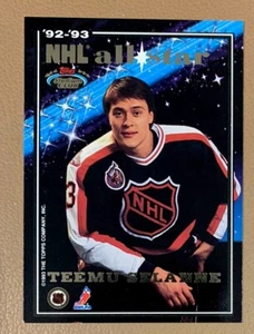 Mike Gartner Teemu Selanne 1993/94 topps stadium club Members Only NHL All Star - Picture 1 of 2