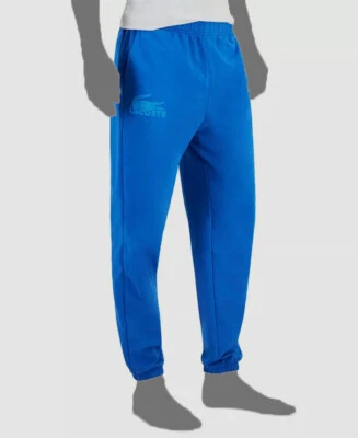 Lacoste Men's Blue Lightweight Logo Lounge Pants Sleepwear Size XL - Image 1 of 4