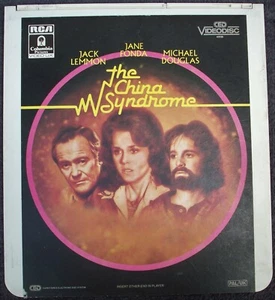 THE CHINA SYNDROME LASERDISC CED VIDEODISC 42030 PAL UK Jack Lemmon Jane Fonda - Bild 1 von 1