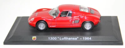 METRO USATO 1:43 DIE CAST AUTO ABARTH 1300 LUFTHANSA 1964 ROSSO EDI 2 ABARTH - Immagine 1 di 4