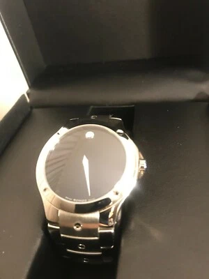 RELOJ MOVADO HOMBRE EDICIÓN DEPORTIVA CAJA Y PULSERA ACERO INOXIDABLE, ESFERA NEGRA Foto 1 de 4