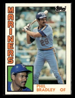1984 Topps Traded #15T Phil Bradley NMMT+ - Image 1 of 2