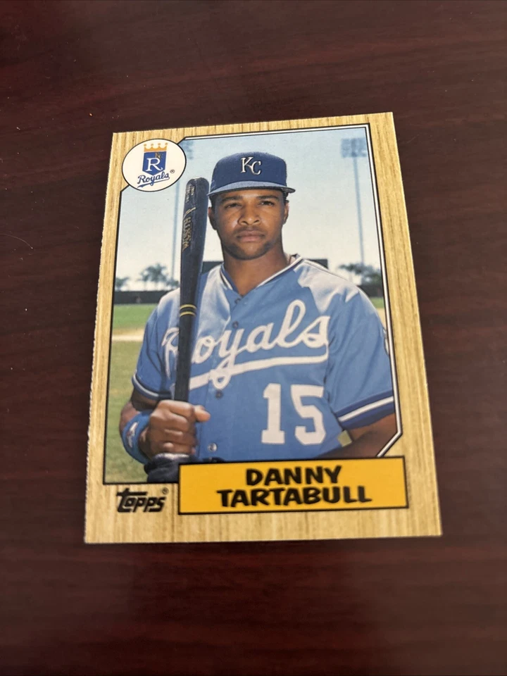 1987 Topps Traded Tiffany Danny Tartabull Kansas City Royals #120T - Image 1 of 1