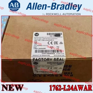 New NEW PLC 1762-L24AWAR SER C MicroLogix 1200 24 Point Controller US AB - Picture 1 of 10