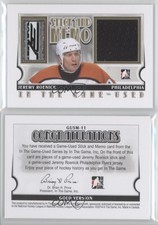 2013-14 In the Game-Used Stick and Memo Gold /10 Jeremy Roenick #GUSM-11
