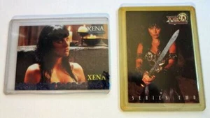 2 Promo Karten Xena: Warrior Princess P2 Serie 2 P4 Serie 4 & 5 Kostenloser Versand - Bild 1 von 2