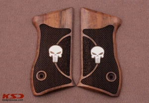 KSD Brand Jericho 941FB Impugnature in noce compatibili a doppio controllo - Foto 1 di 3